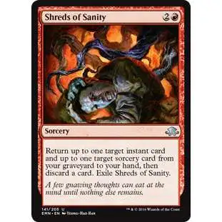MtG Trading Card Game Eldritch Moon Uncommon Foil Shreds of Sanity #141