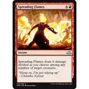 MtG Trading Card Game Eldritch Moon Uncommon Spreading Flames #143