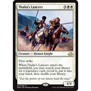 MtG Trading Card Game Eldritch Moon Rare Thalia's Lancers #47