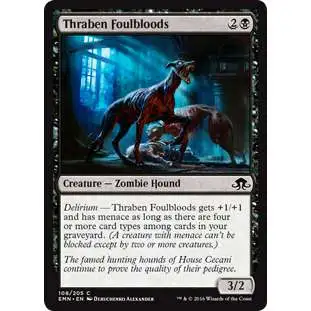 MtG Trading Card Game Eldritch Moon Common Foil Thraben Foulbloods #108