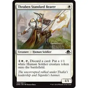 MtG Trading Card Game Eldritch Moon Common Thraben Standard Bearer #48