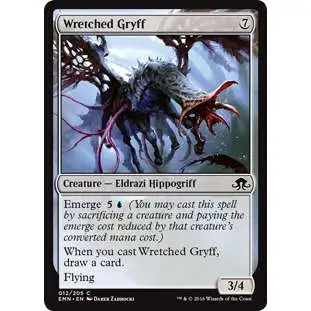 MtG Trading Card Game Eldritch Moon Common Wretched Gryff #12