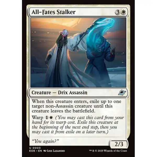 MtG Edge of Eternities Uncommon All-Fates Stalker #3