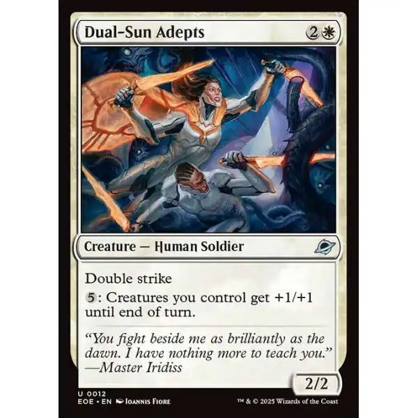 MtG Edge of Eternities Uncommon Dual-Sun Adepts #12