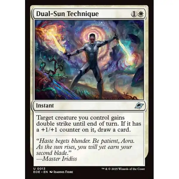 MtG Edge of Eternities Uncommon Dual-Sun Technique #13