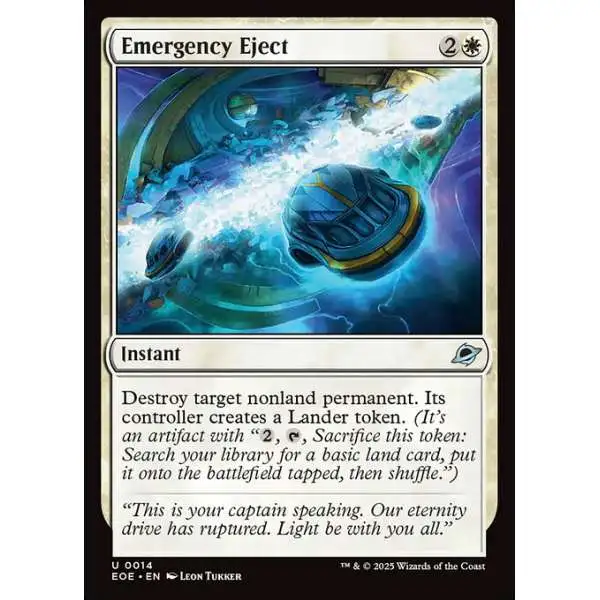 MtG Edge of Eternities Uncommon Emergency Eject #14