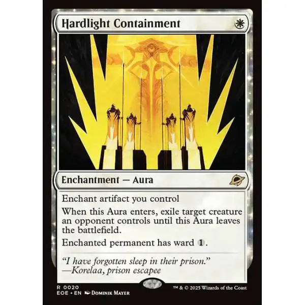 MtG Edge of Eternities Rare Hardlight Containment #20