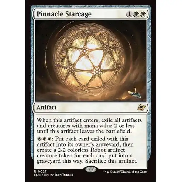 MtG Edge of Eternities Rare Pinnacle Starcage #27