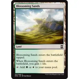 MtG Trading Card Game Eternal Masters Common Blossoming Sands #237