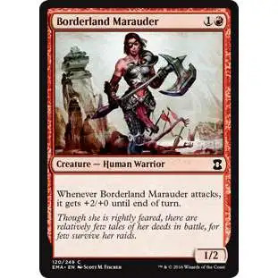 MtG Trading Card Game Eternal Masters Common Borderland Marauder #120