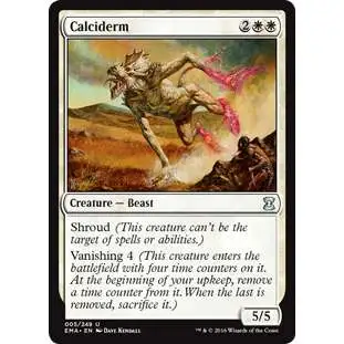 MtG Trading Card Game Eternal Masters Uncommon FOIL Calciderm #5