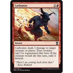 MtG Trading Card Game Eternal Masters Common Carbonize #122