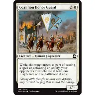 MtG Trading Card Game Eternal Masters Common Coalition Honor Guard #6