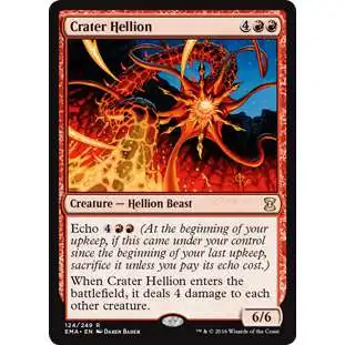 MtG Trading Card Game Eternal Masters Rare Crater Hellion #124