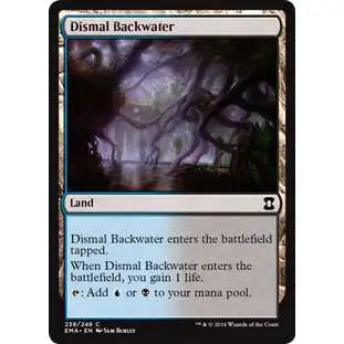 MtG Trading Card Game Eternal Masters Common Dismal Backwater #238