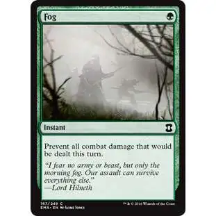MtG Trading Card Game Eternal Masters Common FOIL Fog #167