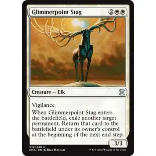 MtG Trading Card Game Eternal Masters Uncommon Foil Glimmerpoint Stag #12