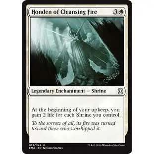 MtG Trading Card Game Eternal Masters Uncommon Honden of Cleansing Fire #13