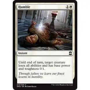 MtG Trading Card Game Eternal Masters Common FOIL Humble #14