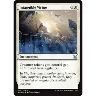 MtG Trading Card Game Eternal Masters Uncommon Intangible Virtue #15