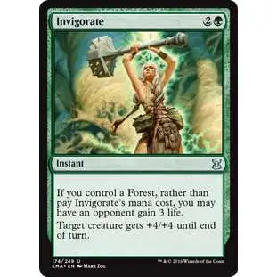 MtG Trading Card Game Eternal Masters Uncommon Invigorate #174