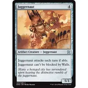 MtG Trading Card Game Eternal Masters Uncommon Juggernaut #224