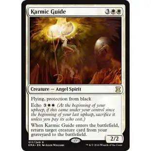 MtG Trading Card Game Eternal Masters Rare Karmic Guide #17