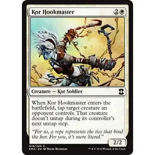 MtG Trading Card Game Eternal Masters Common Kor Hookmaster #18