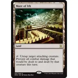 MtG Trading Card Game Eternal Masters Rare Maze of Ith #241