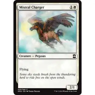 MtG Trading Card Game Eternal Masters Common Mistral Charger #20