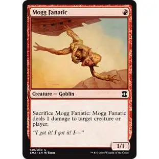 MtG Trading Card Game Eternal Masters Common Mogg Fanatic #138