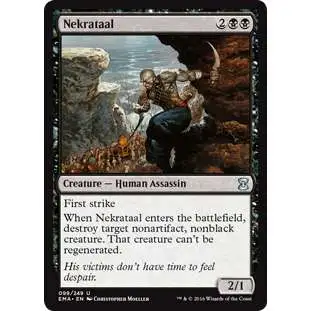 MtG Trading Card Game Eternal Masters Uncommon Nekrataal #99