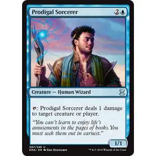 MtG Trading Card Game Eternal Masters Uncommon Prodigal Sorcerer #67