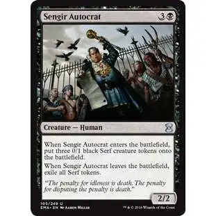 MtG Trading Card Game Eternal Masters Uncommon Sengir Autocrat #105