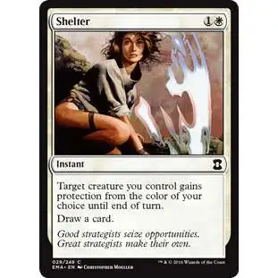 MtG Trading Card Game Eternal Masters Common Shelter #29