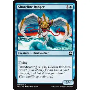 MtG Trading Card Game Eternal Masters Common Shoreline Ranger #71