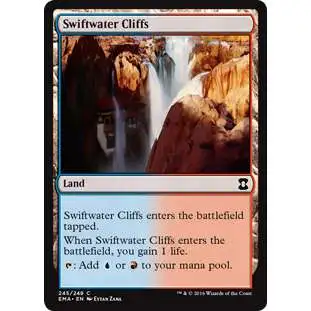 MtG Trading Card Game Eternal Masters Common Swiftwater Cliffs #245