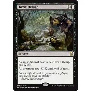 MtG Trading Card Game Eternal Masters Rare Toxic Deluge #108