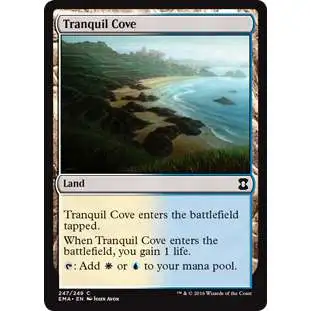 MtG Trading Card Game Eternal Masters Common Tranquil Cove #247