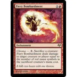 MtG Eventide Rare Fiery Bombardment #52