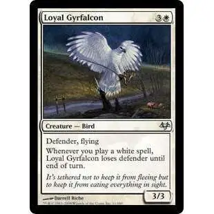 MtG Eventide Uncommon Loyal Gyrfalcon #11