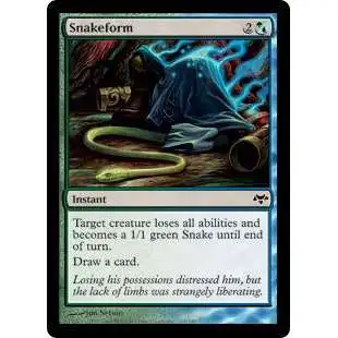 MtG Eventide Common Snakeform #161