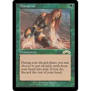 MtG Exodus Rare Manabond #113 [Moderately Played]