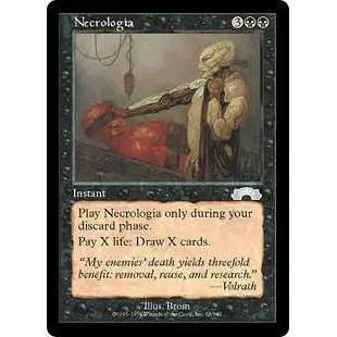MtG Exodus Uncommon Necrologia #68