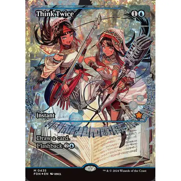 Magic The Gathering Foundations Single Card Mythic Rare Think