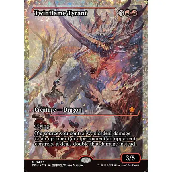 Magic The Gathering Foundations Single Card Mythic Rare Twinflame