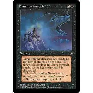 MtG Fallen Empires Common Hymn to Tourach [Wolf]