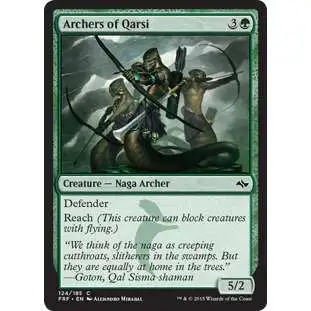 MtG Fate Reforged Common Archers of Qarsi #124