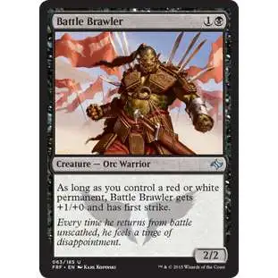 MtG Fate Reforged Uncommon Foil Battle Brawler #63