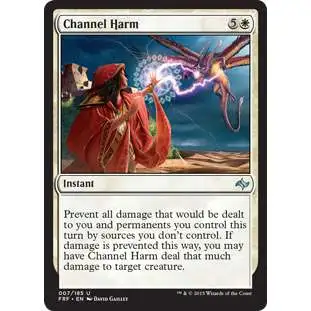 MtG Fate Reforged Uncommon Foil Channel Harm #7